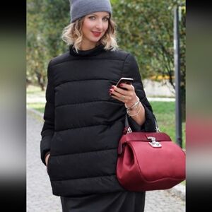 Peutery Goose Down Pullover Puffer Shirt Jacket IT46